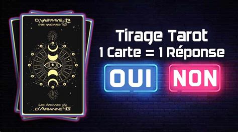 Tarot oui non gratuit : réponse immédiate